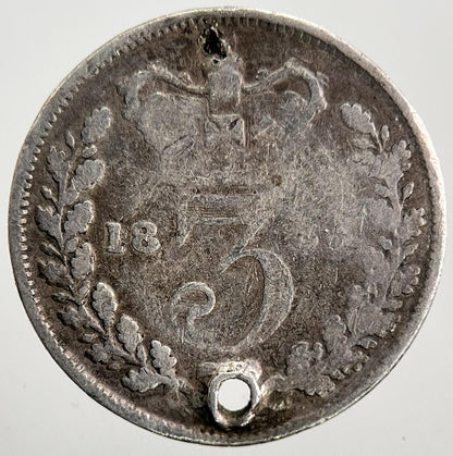 1883 Victoria Threepence Silver Coin | Collectable Grade | a5507