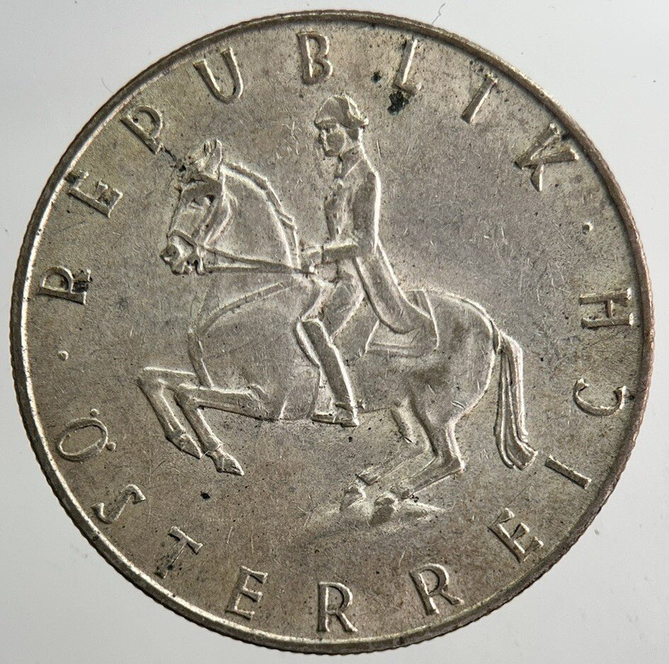 1961 Austria 5 Schilling Shilling Silver Coin | Very High Grade | a5498