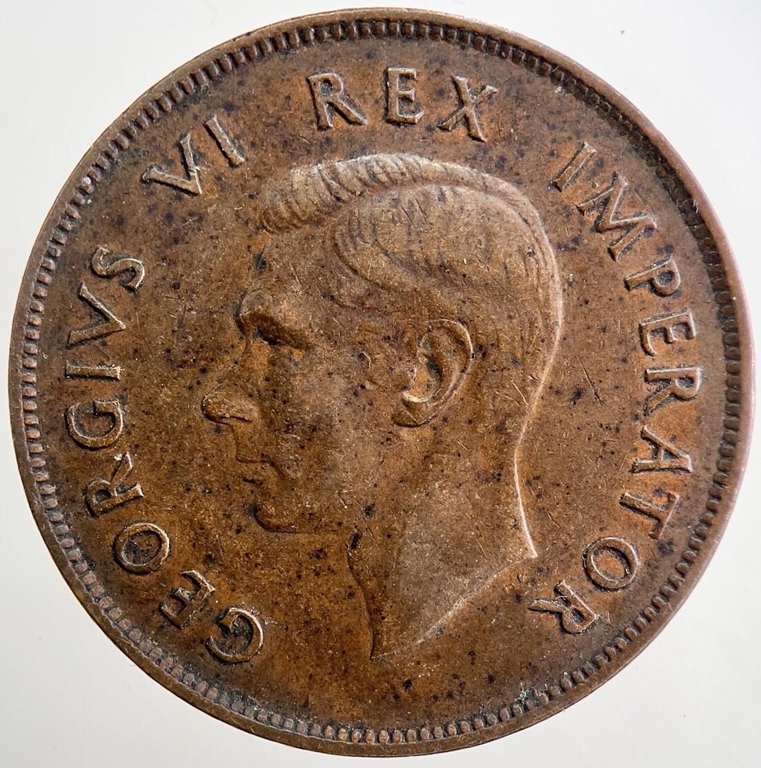 1940 South Africa One Penny Coin | Fine Collectable Grade | a5062