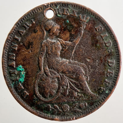 1831 William IIII 4th Farthing Coin | Fine Collectable Grade | a5079