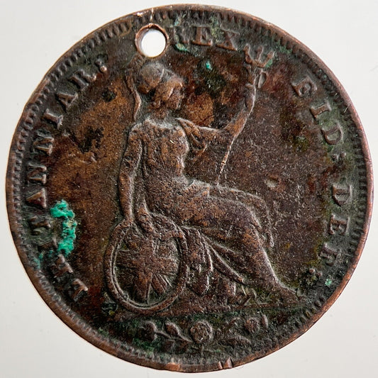 1831 William IIII 4th Farthing Coin | Fine Collectable Grade | a5079