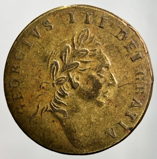 1797 George III 3rd Coin Gaming Token | Collectable Grade | a2236