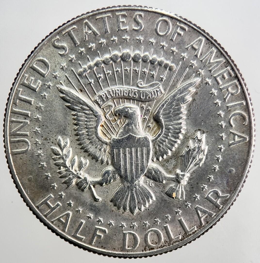 1969 US Kennedy Half Dollar Silver Coin | Fine Collectable Grade | a5325