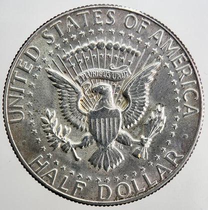 1969 US Kennedy Half Dollar Silver Coin | Fine Collectable Grade | a5325