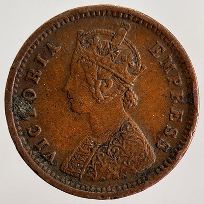 1884 India 1/12 Anna Coin | Fine Collectable Grade | a627