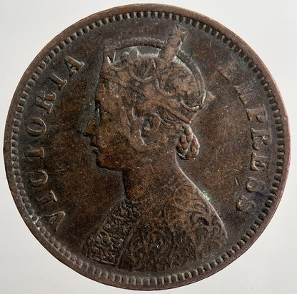 1887 India 1/4 Quarter Anna Coin | Very High Grade | a5026