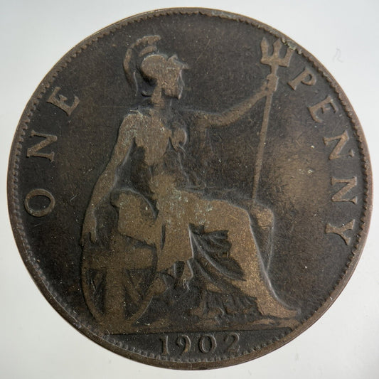 1902 Edward VII One Penny Coin | Collectable Grade