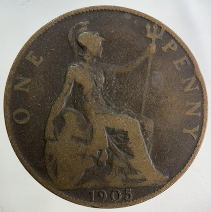 1905 Edward VII One Penny Coin | Collectable Grade