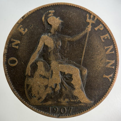 1907 Edward VII One Penny Coin | Collectable Grade