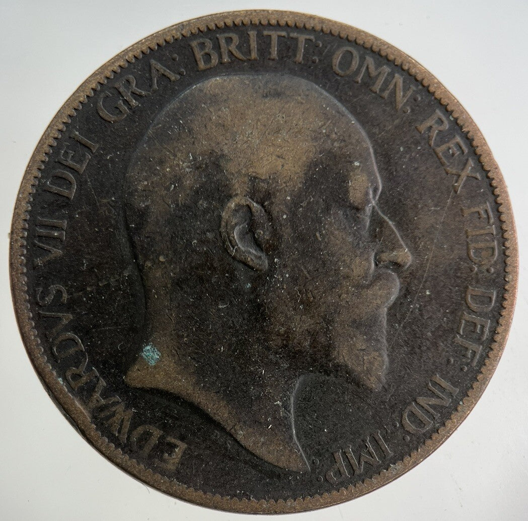 1903 Edward VII One Penny Coin | Collectable Grade