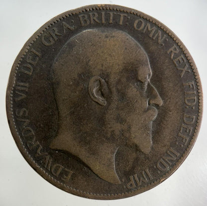 1902 Edward VII One Penny Coin | Collectable Grade