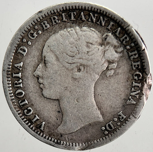 1873 Victoria Threepence Silver Coin | Collectable Grade | a5330