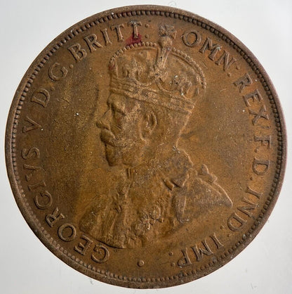 1935 Australia One Penny Coin | Fine Collectable Grade | a6401
