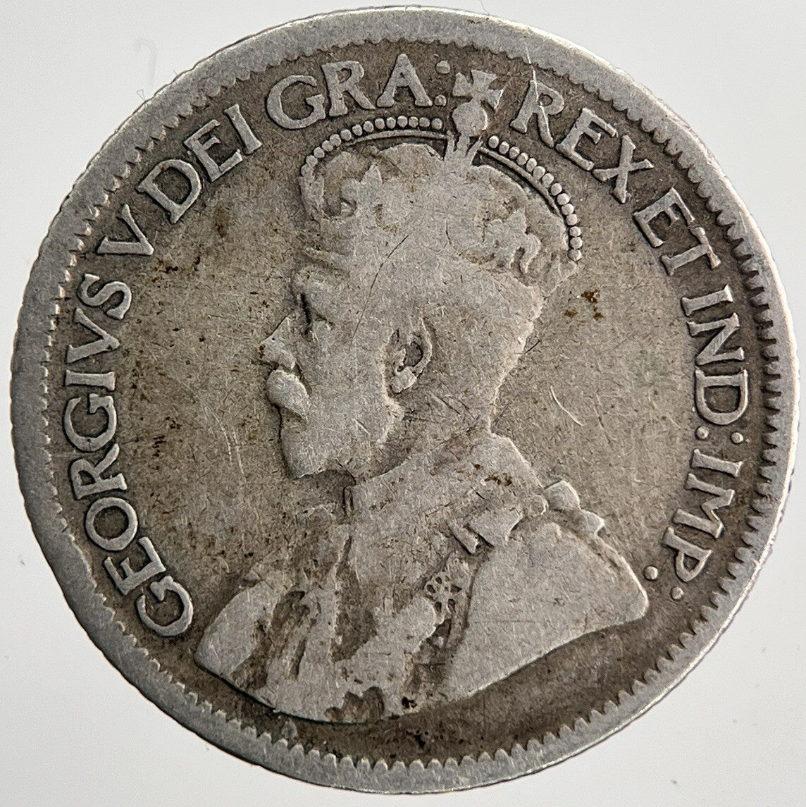 1929 Canada 10 Cents Silver Coin | Collectable Grade | a6394