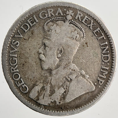 1929 Canada 10 Cents Silver Coin | Collectable Grade | a6394