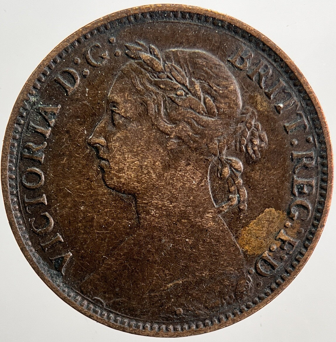 1881 Victoria Farthing Coin | Fine Collectable Grade | a5032