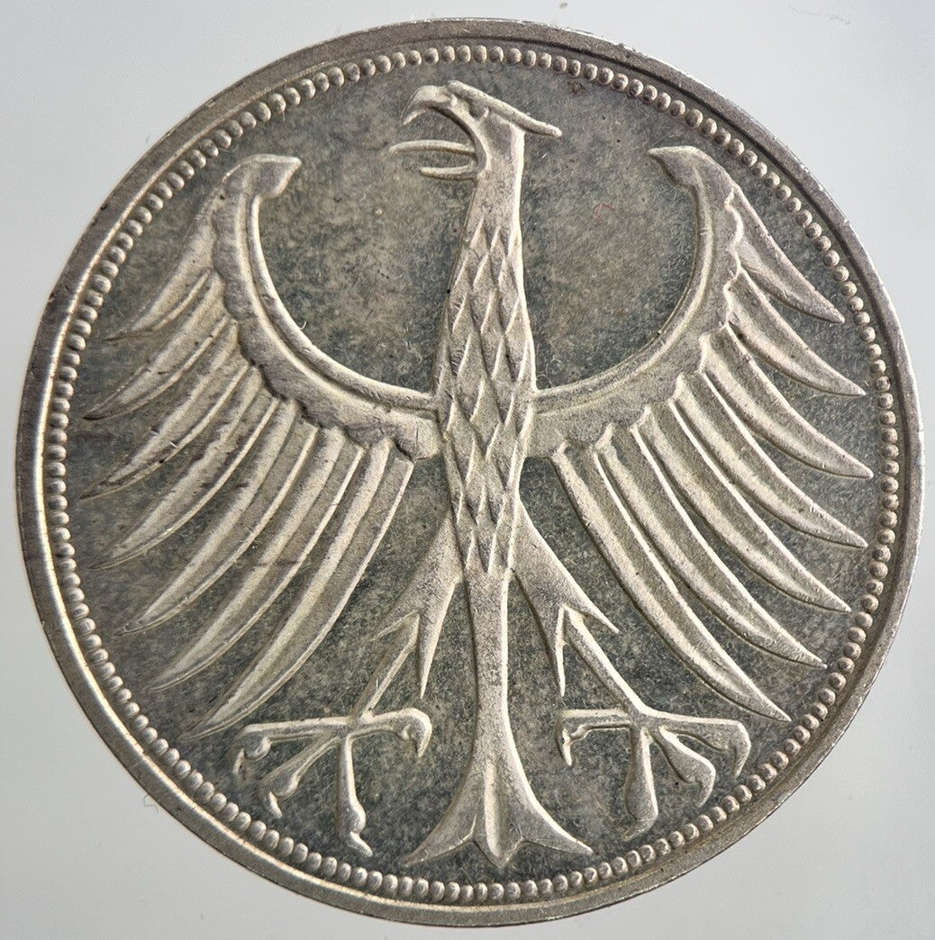 1973 Germany 5 Mark Silver Coin | Very High Grade | a6473