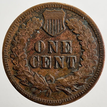 1902 US USA Indian Head One 1 Cent Copper Coin | Fine Collectable Grade | a5056