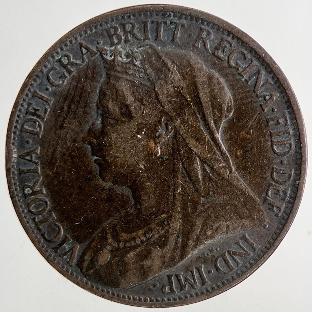1898 Victoria Farthing Coin | Fine Collectable Grade | a6793