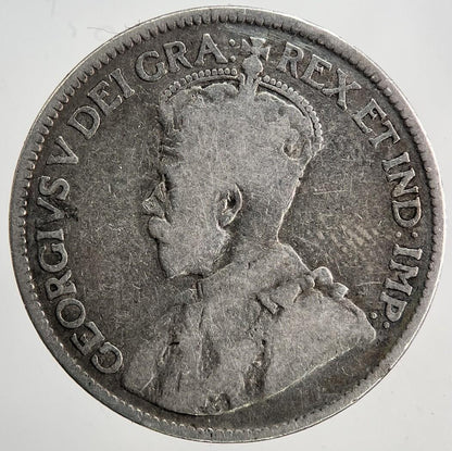 1919 Canada 25 Cents Silver Coin | Collectable Grade | a6396