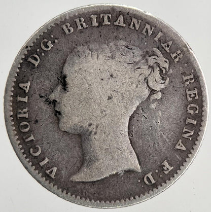 1842 Victoria Groat Four-Pence Silver Coin | Fine Collectable Grade | a6842