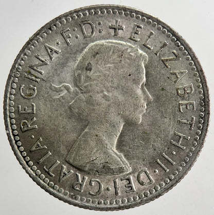 1959 Australia One Shilling Silver Coin | Fine Collectable Grade | a6448