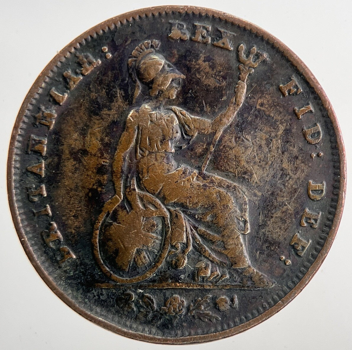 1835 William IV Farthing | Fine Collectable Grade | a6783