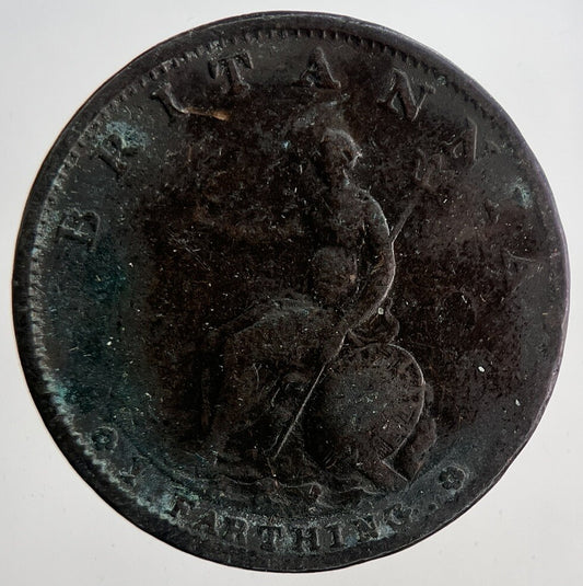 1799 George 3rd III Farthing Coin | Fine Collectable Grade | a6787