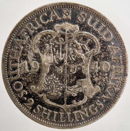 1940 South Africa Florin Silver Coin | Fine Collectable Grade | a5514