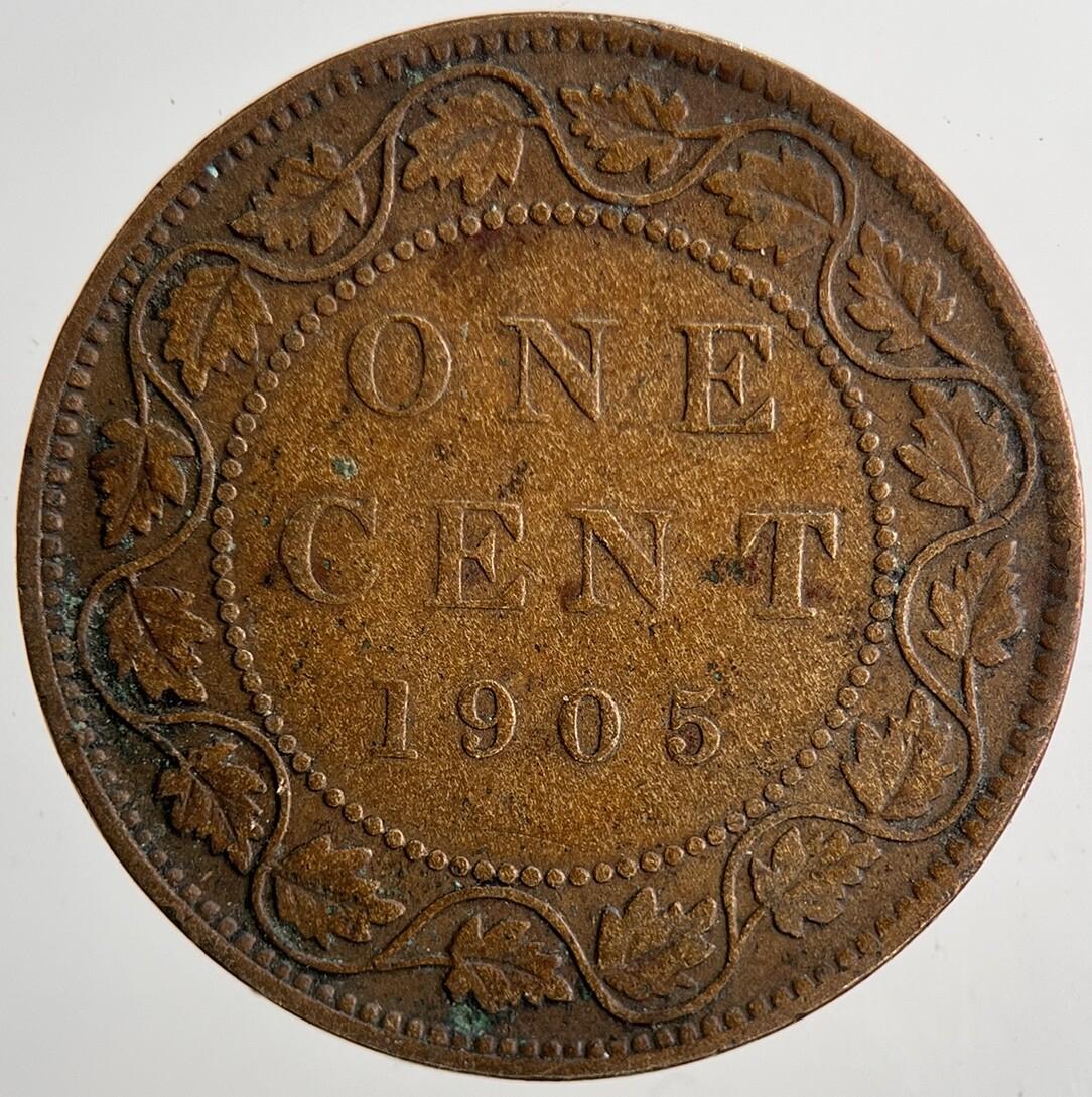1905 Canada One Cent Coin | Collectable Grade | a6434