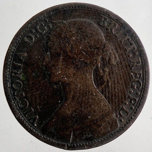 1866 Victoria Farthing Coin | Fine Collectable Grade | a6791