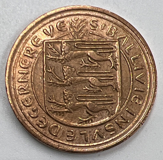 1971 Jersey New 1 One Penny Pence | Copper Coin | Extra Fine Grade | a529