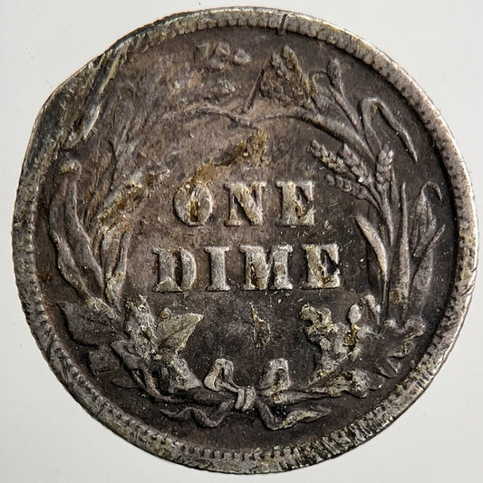 1906 US USA Barber One Dime Silver Coin | Collectable Grade | a5519