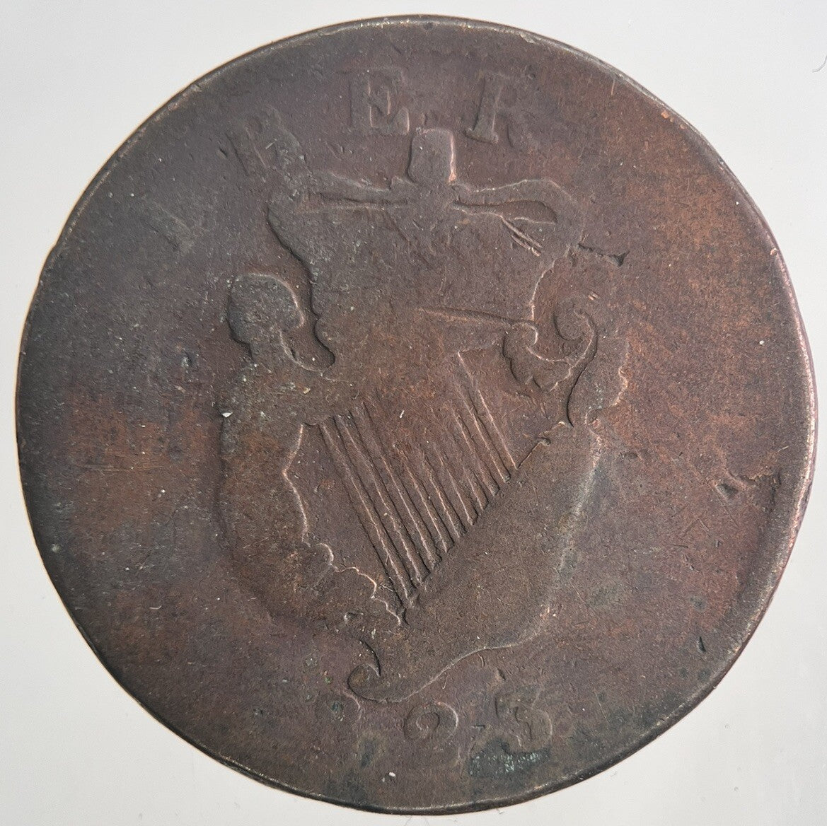 1823 George IV Irish Hibernia Half-Penny Coin | Collectable Grade | a6821