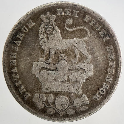 1826 George IV Shilling Silver Coin | Collectable Grade | a6813