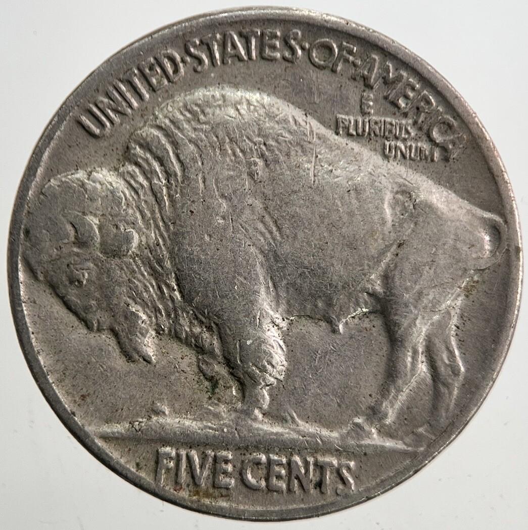 1937 US USA Buffalo Indian Head Nickel Coin | Fine Collectable Grade | a5383