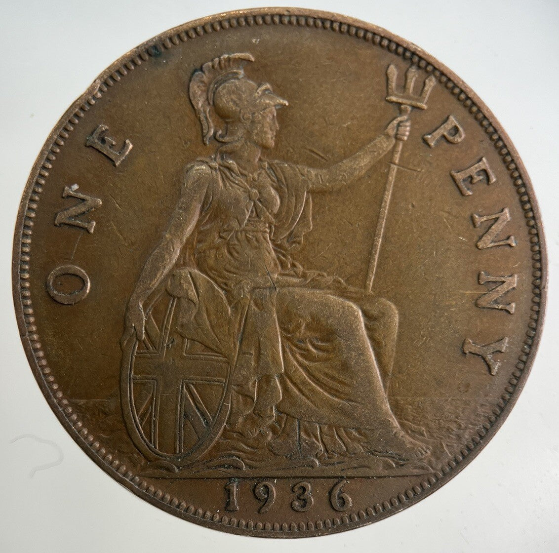 1936 George V One Penny Coin | Fine Collectable Grade