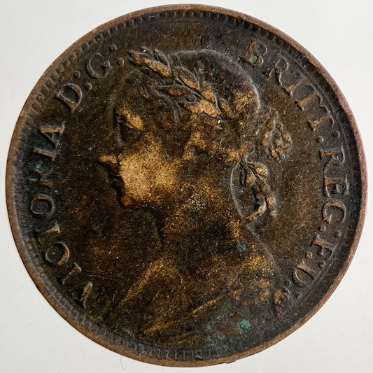 1891 Victoria Farthing Coin | Fine Collectable Grade | a6796