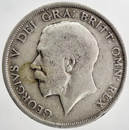 1914 George V Half-Crown Silver Coin | Fine Collectable Grade | a6777
