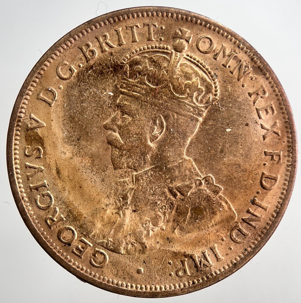 1917 Australia One Penny Coin | Fine Collectable Grade | a6398