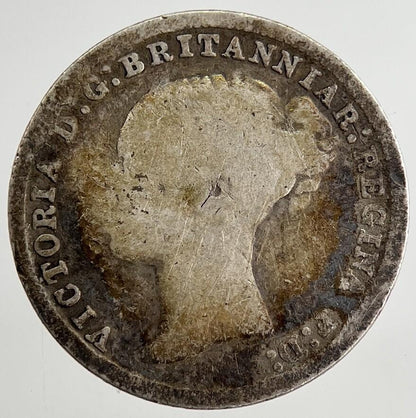 1876 Victoria Threepence Silver Coin | Collectable Grade | a8477