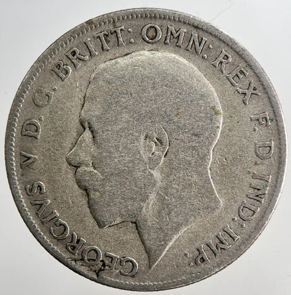 1921 George V Florin British Silver Coin | Fine Collectable Grade | a6366