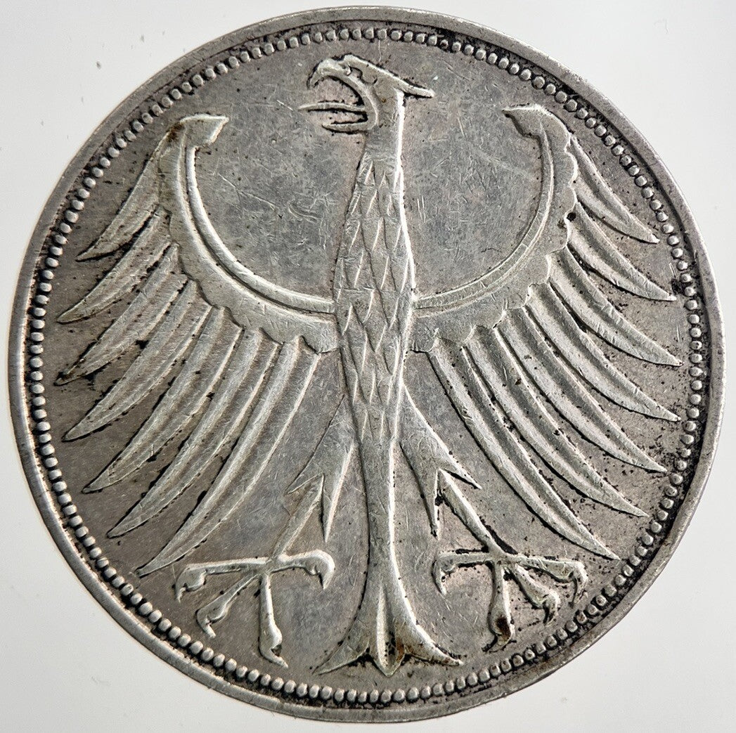 1951 Germany 5 Mark Silver Coin | Very High Grade | a6474