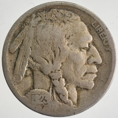 1923 US USA Buffalo Indian Head Nickel Coin | Collectable Grade | a8966