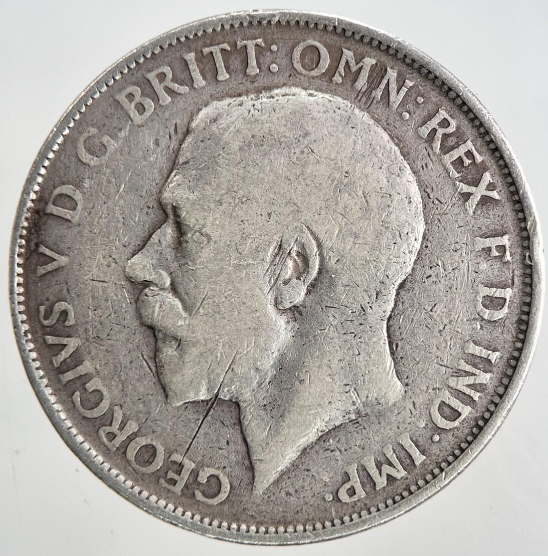 1916 George V Florin British Silver Coin | Collectable Grade | a6834