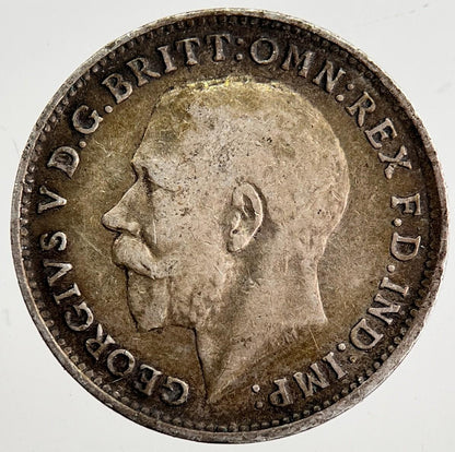 1915 George V Threepence Silver Coin | Very High Grade | a8435