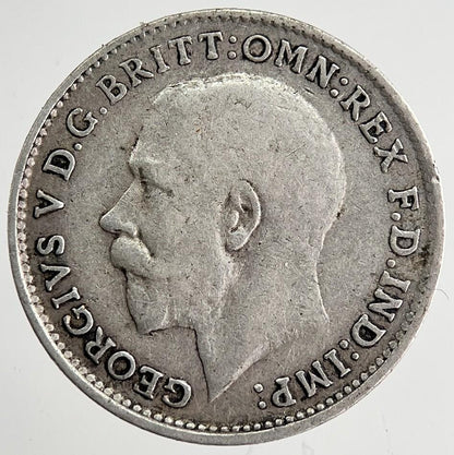 1919 George V Threepence Silver Coin | Fine Collectable Grade | a8450