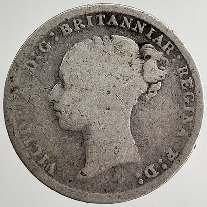 1883 Victoria Threepence Silver Coin | Collectable Grade | a8476