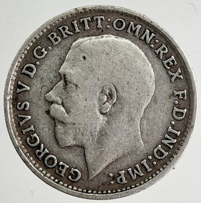 1919 George V Threepence Silver Coin | Fine Collectable Grade | a8452
