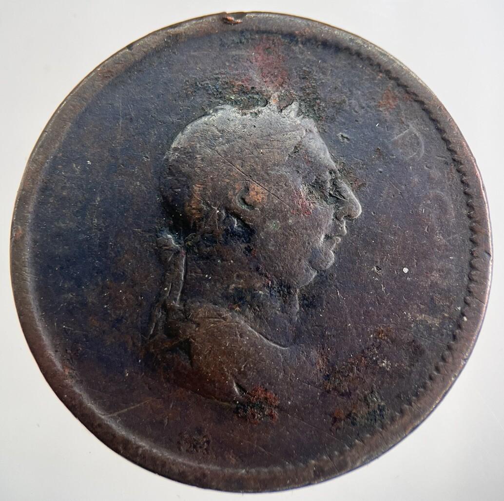 1806 George III 3rd One Penny Coin | Collectable Grade | a8979